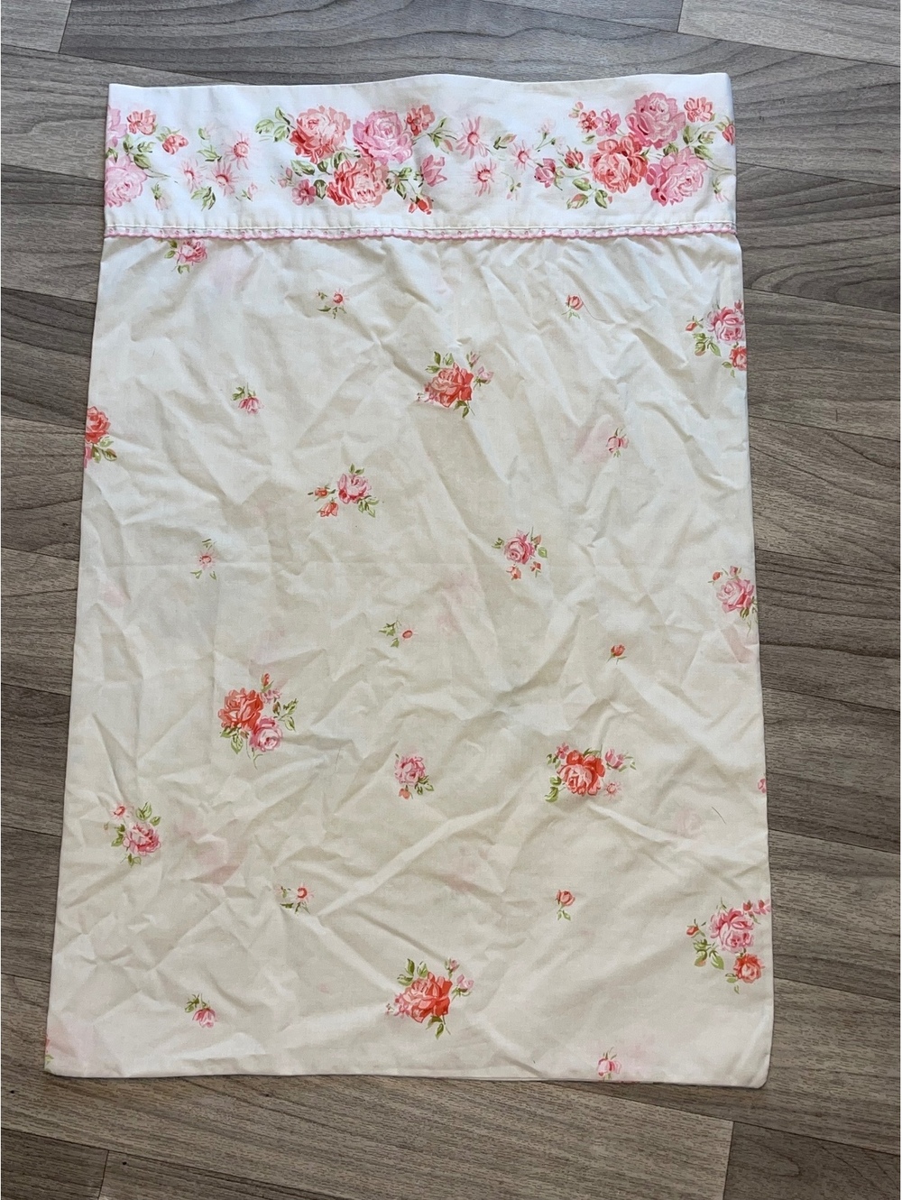 Vintage pillowcase